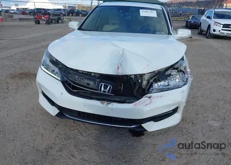 2017 Honda Accord Hybrid Touring из США, поврежденный, VIN JHMCR6F70HC004651